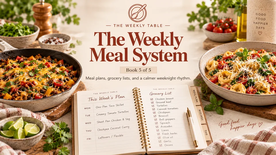 The Weekly Meal System, guide 5 of 5